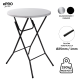 ePRO sklopivi baštenski barski sto Ø80 110cm, metal-plastika - EP2977400