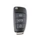 888 CAR ACCESSORIES Kućište oklop ključa za audi  3 tastera a3 a4 a6 a8 q7 - E05-AP000