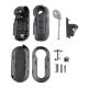 888 CAR ACCESSORIES Kućište oklop ključa za fiat  3 tastera - E35-AP000