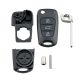 888 CAR ACCESSORIES Kućište oklop ključa 3 dugmeta za Hyundai - E39-aP000