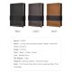 Novcanik Coteci Luxury Series + Anti-theft OT-013 crni - EP3177339
