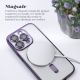 Maska za Samsung Galaxy A08 ljubicasta Magsafe Lux - EP3232245