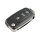 888 CAR ACCESSORIES Kućište oklop ključa za volkswagen 3 tastera vw3bts - E62-AP000