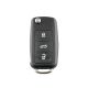888 CAR ACCESSORIES Kućište oklop ključa za volkswagen 3 tastera vw3bts - E62-AP000