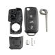 888 CAR ACCESSORIES Kućište oklop ključa za volkswagen 3 tastera vw3bts - E62-AP000