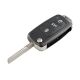 888 CAR ACCESSORIES Kućište oklop ključa za volkswagen 3 tastera vw3bts - E62-AP000