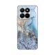 Maska za Honor X7d 4G/400 Smart 5G Blue Gold Marble Silikonska Print - 8021202
