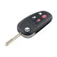 888 CAR ACCESSORIES Kućište oklop ključa 4 dugmeta za Jaguar - E71-aP000