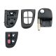 888 CAR ACCESSORIES Kućište oklop ključa 4 dugmeta za Jaguar - E71-aP000