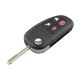 888 CAR ACCESSORIES Kućište oklop ključa 4 dugmeta za Jaguar - E71-aP000