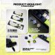 FANTECH Tastatura Mehanicka Gaming MK877S RGB Atom 87S Mori bela (taro switch) - EP3169520