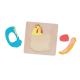 MARIONETTE WOODEN TOYS Drvena puzzle slagalica sa životinjama 14 × 14 cm - EP3150996