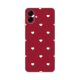 Maska za Samsung A075F Galaxy A07 Burgundy Hearts Silikonska Print Skin - EP2811208