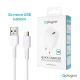 Kucni Punjac Pluginn AJ-18 QC3.0 18W sa micro USB kablom beli CE - EP2796109