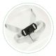 ECO TOYS Hranilica za bebe 2u1, bela - HA-007 WHITE