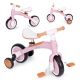 ECO TOYS Balans bicikl sa pedalama i pomoćnim točkovima 3u1, pink - LC-V1359 PINK
