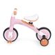 ECO TOYS Balans bicikl sa pedalama i pomoćnim točkovima 3u1, pink - LC-V1359 PINK