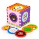 ECO TOYS Podne puzzle 90x90 Animals, 9 delova - ECOEVA006