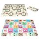 ECO TOYS Sklopiva podloga za igru sa dva lica 178x198cm Animals - ECOEVA016