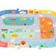 ECO TOYS Drvene kocke sa podlogom City, 88 delova - MA705