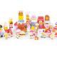 ECO TOYS Drvene kocke Candy city, 116 delova - ME433