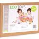 ECO TOYS Drvene kocke Candy city, 116 delova - ME433