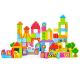 ECO TOYS Drvene kocke za decu Farma, 100 delova - SR19004