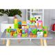 ECO TOYS Drvene kocke za decu Farma, 100 delova - SR19004