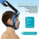 BLUE REEF Maska full face black blue U - EK-05