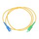 EXTRALINK SC/UPC-SC/APC Single Mode, Simplex, G657A1, 3mm, 1m - EL045