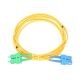 EXTRALINK SC/UPC-SC/APC PVC Single Mode, Duplex, G652D, 3mm, 1m - EL060