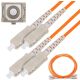 EXTRALINK SC/UPC-SC/UPC Multi Mode, Duplex, 50/125, 3mm, 2m - EL063