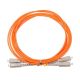 EXTRALINK SC/UPC-SC/UPC Multi Mode, Duplex, 50/125, 3mm, 2m - EL063