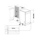 WHIRLPOOL Mašina za pranje sudova Slim WSFO 3B23 P - ELE02620