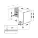 WHIRLPOOL Ugradna mašina za pranje sudova W2I HD526 A - ELE02815