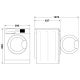 WHIRLPOOL Mašina za pranje veša FFB 9469 BV EE - FFB 9469 BV EE