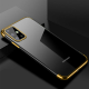 Maska za Huawei P30 Electroplated Top zlatna - 043152