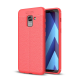 Maska za Samsung A7/ A750FN (2018) crvena Elegant man exclusive - 026771