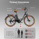 Samebike Elektricni bicikl TDE10L beli - EP3101193