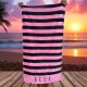 VIKTORIJA Plažni peškir Elle Pink 90x170cm - VLK000680-ellepink