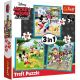 TREFL Puzzle Mickey Mouse 3u1 (20,36,50 delova) - 102858-T34846