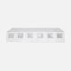 ENT Beli Paviljon Tenda 6x12m sa Stranicama - ENT6x12