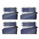 DORMEO Essentials set posteljine, tamno plava, 200x200 - EP3021402