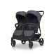 EUROCART Kolica za blizance Doblo iron, crna - W-EU-DOBLO-IR