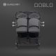 EUROCART Kolica za blizance Doblo iron, crna - W-EU-DOBLO-IR