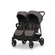 EUROCART Kolica za blizance Doblo taupe - W-EU-DOBLO-TA