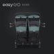 EUROCART Kolica za blizance Easy go echo sage, zelena - W-EA-ECHO-SG