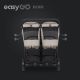 EUROCART Kolica za blizance Easy go echo sage, bež - W-EA-ECHO-SB