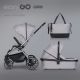 EUROCART Kolica za bebe 2u1 Easy go giro, siva - W-EA-GIRO-CG