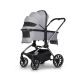 EUROCART Kolica za bebe 2u1 Easy go giro, siva - W-EA-GIRO-CG
